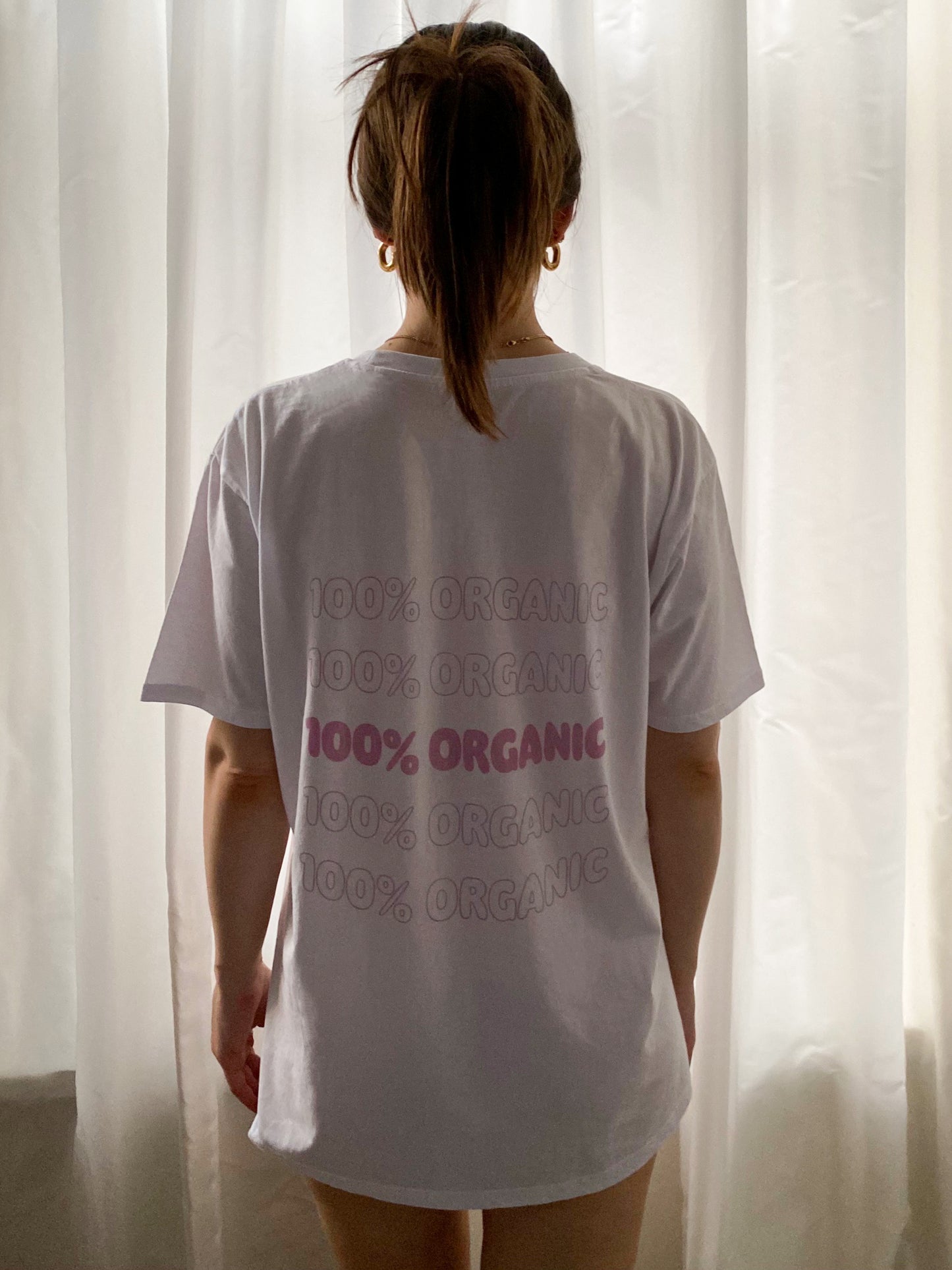 100% Organic - Sustainable Unisex T-shirt White