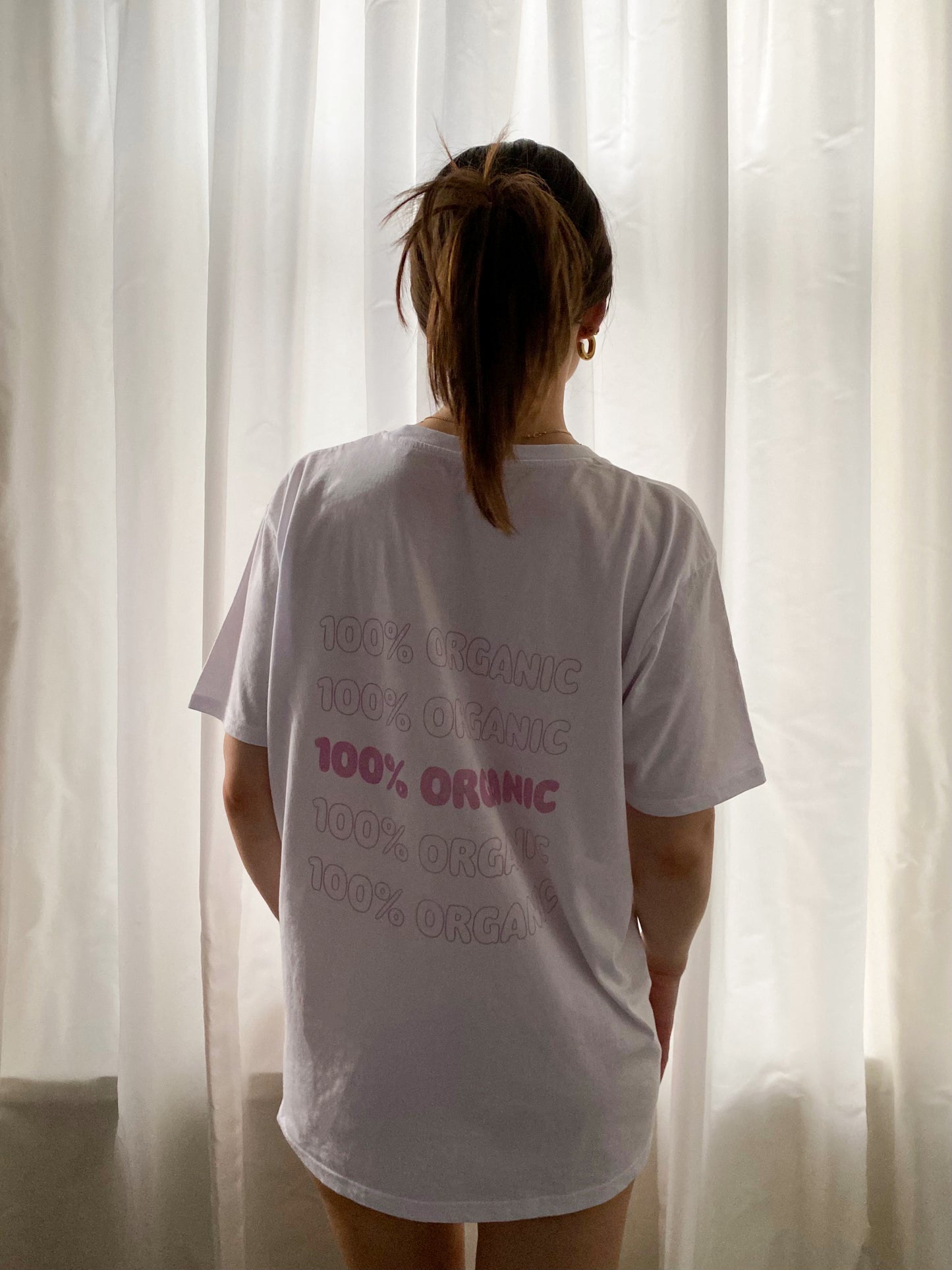 100% Organic - Sustainable Unisex T-shirt White