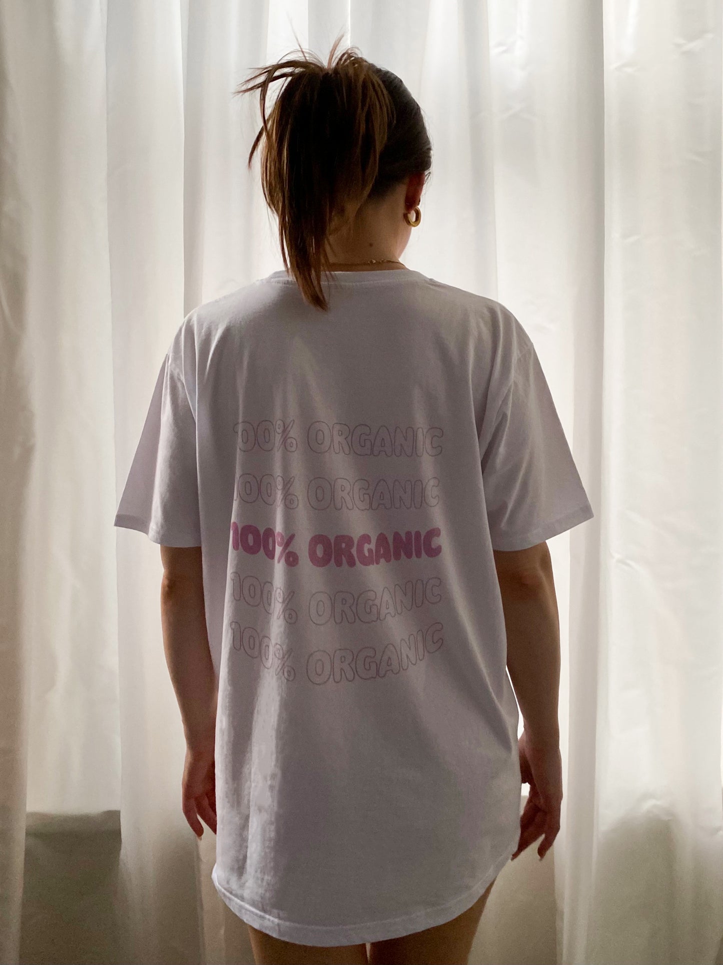 100% Organic - Sustainable Unisex T-shirt White