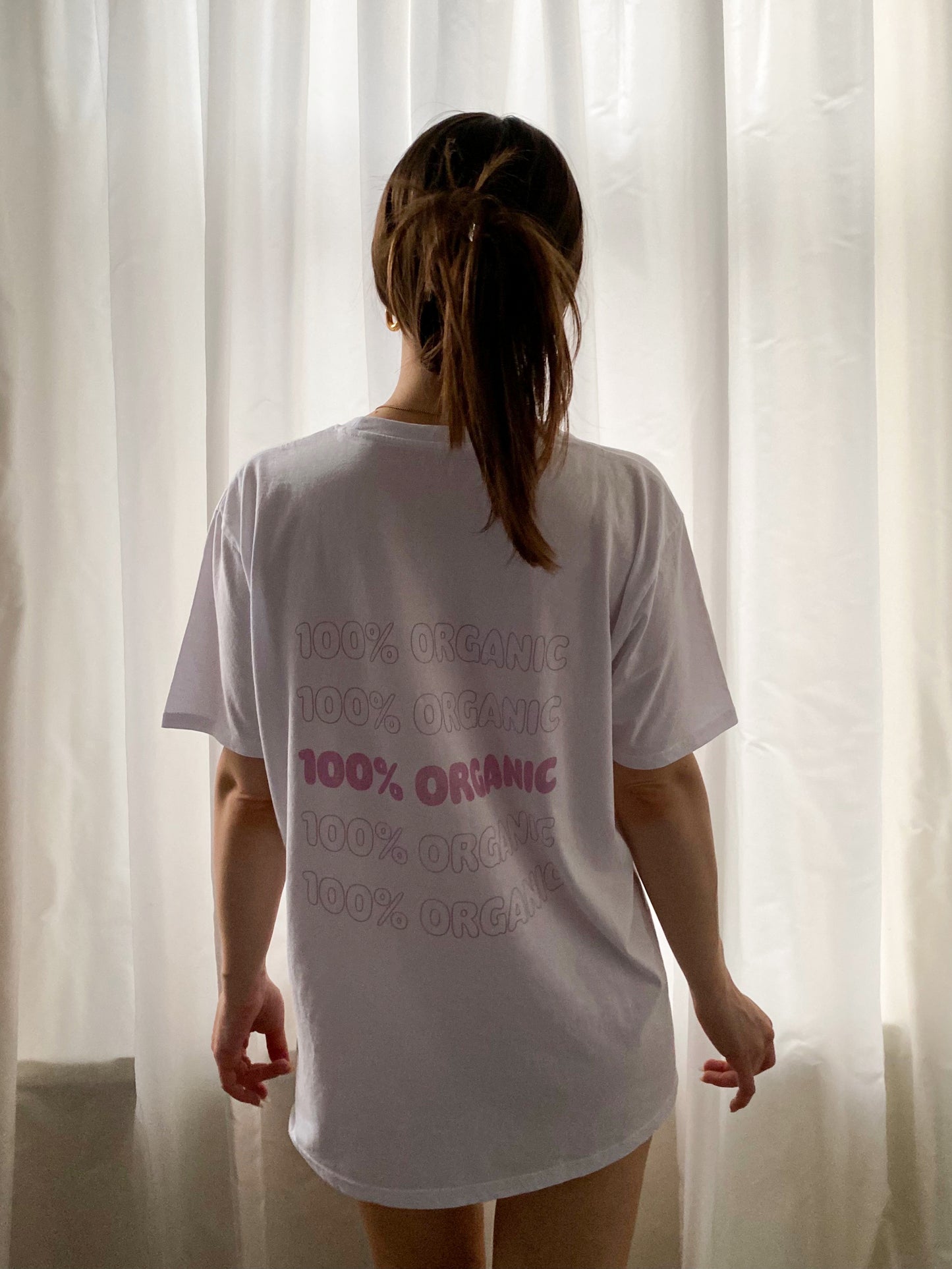 100% Organic - Sustainable Unisex T-shirt White
