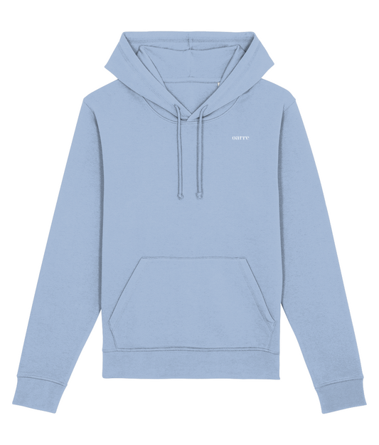 oarre - Sustainable Unisex Pullover Hoodie Sky Blue