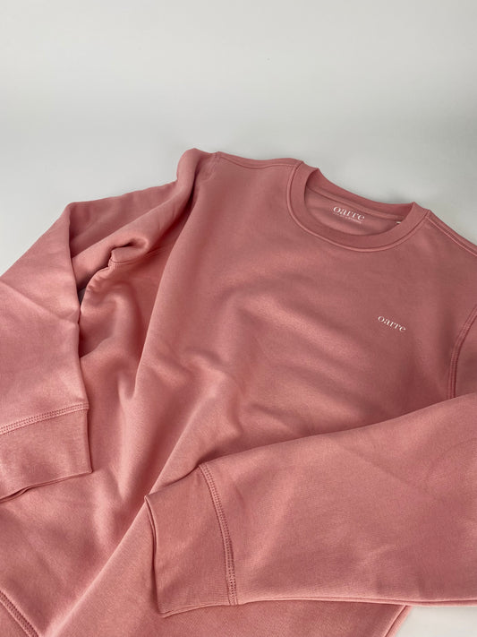 oarre - Sustainable Unisex Crewneck Sweatshirt Canyon Pink