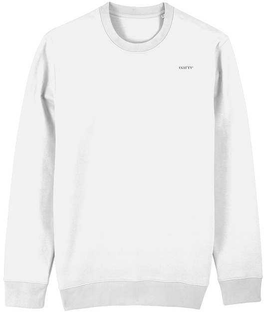 oarre - Sustainable Unisex Crewneck Sweatshirt White