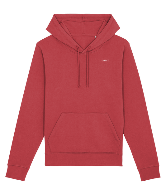 oarre - Sustainable Unisex Pullover Hoodie Red