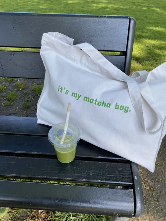 My Matcha Bag Period - Sustainable Shopping Bag